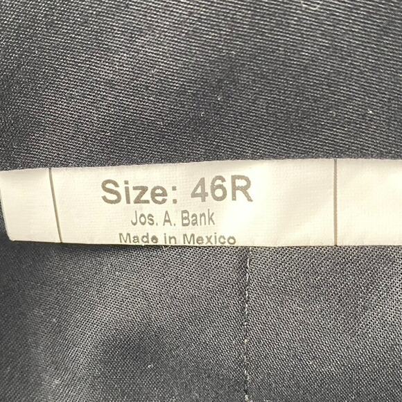 JOS A. BANK Traveler Tailored Fit Men's 46RX37 Brown 100% Wool Dress Trousers - Picture 8 of 11